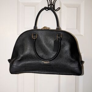 Coach Black Satchel Bag